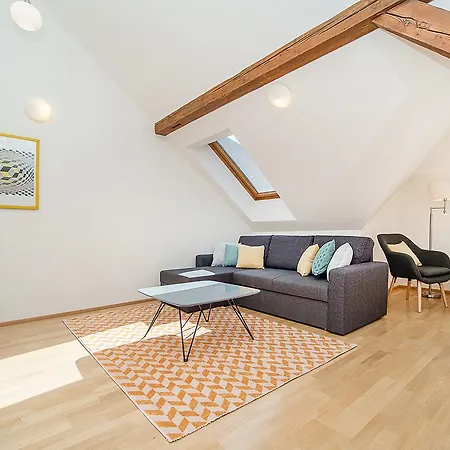 Air-Conditioned 2-Bedroom Attic Loft With Terrace Apartment