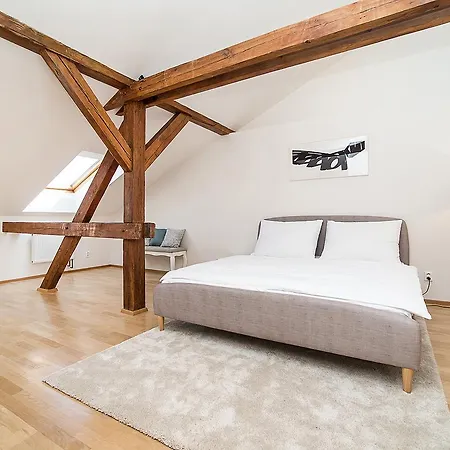 Air-Conditioned 2-Bedroom Attic Loft With Terrace *